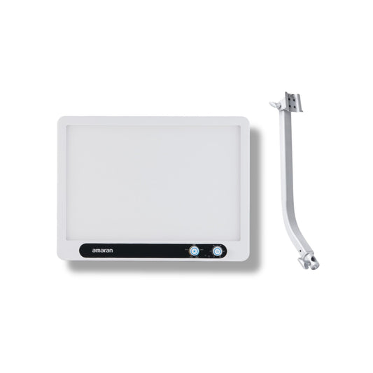 Amaran Verge Edge-Lit Flicker-Free LED Panel Light (White, US) Bundle