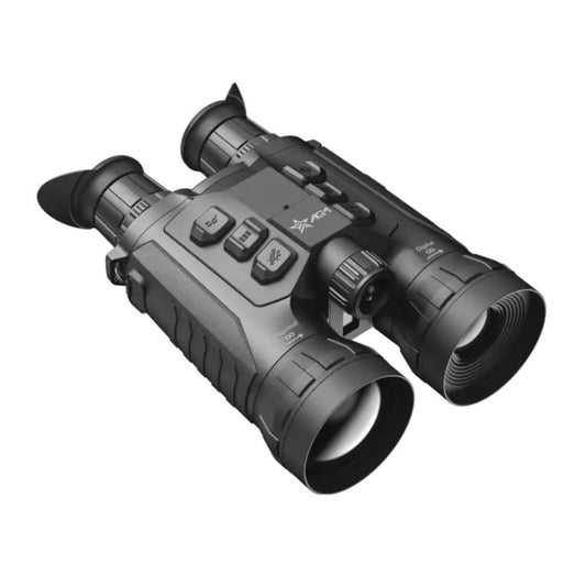 AGM ObservIR LRF Thermal and Digital Binocular with 12-Micron Sensor and IR Illuminator (Black)
