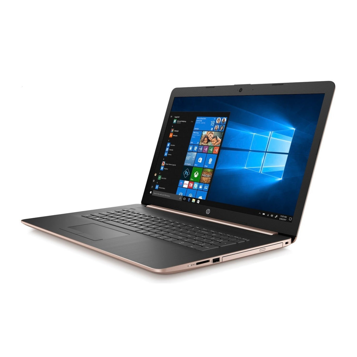 HP 15-db1007 Laptop, 15.6" Touch, AMD Ryzen 5 3500U, 8GB RAM, 1TB HDD, Windows 10 Home (Pale Rose Gold) (Certified Refurbished)
