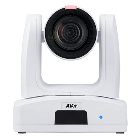 AVer TR211 AI Auto Tracking PTZ Camera with 12x Optical Zoom Lens and FHD 60 FPS Resolution (White)