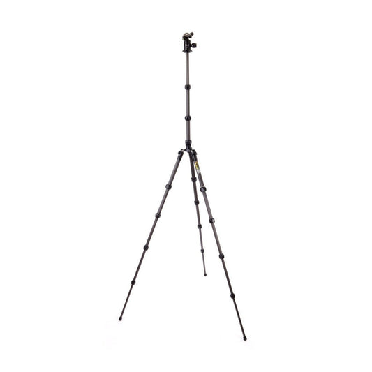 3-Legged Thing Legends Bucky Carbon Fiber Tripod Kit with AirHed Vu and 3 Detachable Legs (Black)
